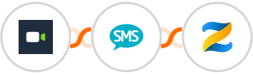 Daily.co + Burst SMS + Zenler Integration