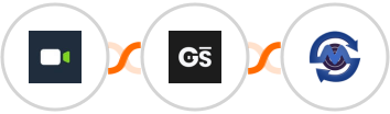 Daily.co + GitScrum   + SMS Gateway Center Integration