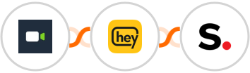 Daily.co + Heymarket SMS + Simplero Integration