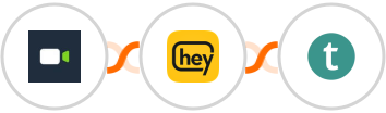 Daily.co + Heymarket SMS + Teachable Integration