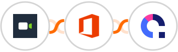 Daily.co + Microsoft Office 365 + Coassemble Integration