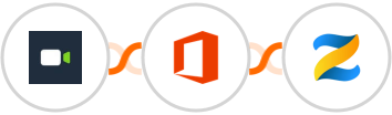 Daily.co + Microsoft Office 365 + Zenler Integration