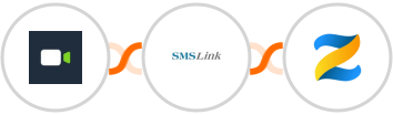 Daily.co + SMSLink  + Zenler Integration
