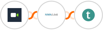 Daily.co + SMSLink  + Teachable Integration