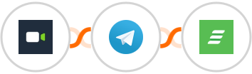 Daily.co + Telegram + Acadle Integration