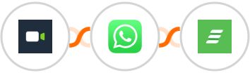 Daily.co + WhatsApp + Acadle Integration