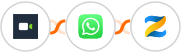 Daily.co + WhatsApp + Zenler Integration