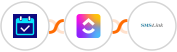 DaySchedule + ClickUp + SMSLink Integration