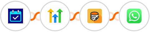 DaySchedule + GoHighLevel (Legacy) + Data Modifier + WhatsApp Integration