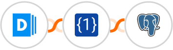 Docamatic + OneSimpleApi + PostgreSQL Integration