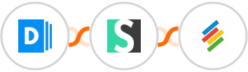 Docamatic + Short.io + Stackby Integration
