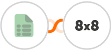 EasyCSV + 8x8 Integration