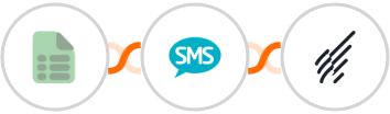 EasyCSV + Burst SMS + Benchmark Email Integration