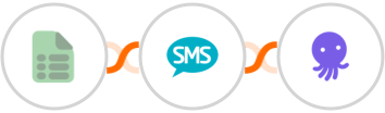 EasyCSV + Burst SMS + EmailOctopus Integration