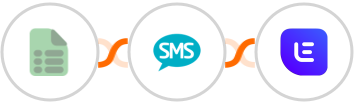 EasyCSV + Burst SMS + Lemlist Integration