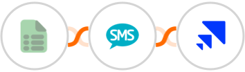 EasyCSV + Burst SMS + Saleshandy Integration
