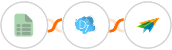 EasyCSV + D7 SMS + Sendiio Integration