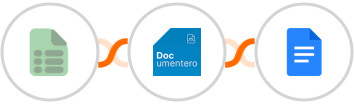 EasyCSV + Documentero + Google Docs Integration