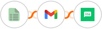 EasyCSV + Gmail + MailerLite Integration