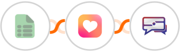 EasyCSV + Heartbeat + SMS Idea Integration