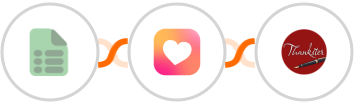 EasyCSV + Heartbeat + Thankster Integration