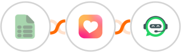 EasyCSV + Heartbeat + WhatsRise Integration