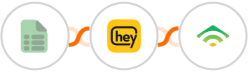 EasyCSV + Heymarket SMS + klaviyo Integration