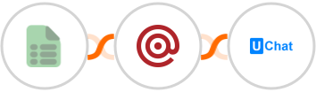 EasyCSV + Mailgun + UChat Integration