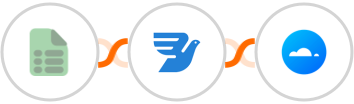 EasyCSV + MessageBird + Mailercloud Integration