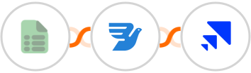 EasyCSV + MessageBird + Saleshandy Integration