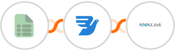 EasyCSV + MessageBird + SMSLink  Integration