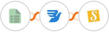 EasyCSV + MessageBird + Stannp Integration