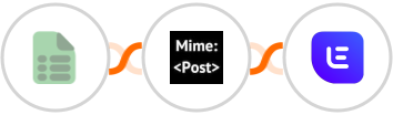 EasyCSV + MimePost + Lemlist Integration