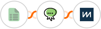 EasyCSV + Octopush SMS + ChartMogul Integration