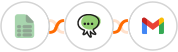 EasyCSV + Octopush SMS + Gmail Integration