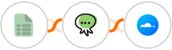 EasyCSV + Octopush SMS + Mailercloud Integration