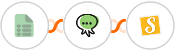 EasyCSV + Octopush SMS + Stannp Integration