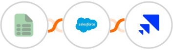 EasyCSV + Salesforce Marketing Cloud + Saleshandy Integration