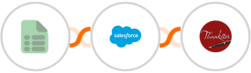 EasyCSV + Salesforce Marketing Cloud + Thankster Integration