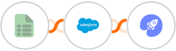EasyCSV + Salesforce Marketing Cloud + WiserNotify Integration
