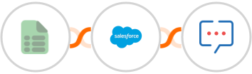 EasyCSV + Salesforce Marketing Cloud + Zoho Cliq Integration