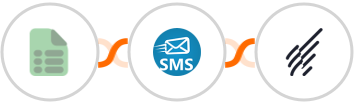 EasyCSV + sendSMS + Benchmark Email Integration