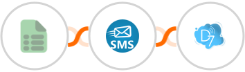 EasyCSV + sendSMS + D7 SMS Integration