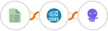 EasyCSV + sendSMS + EmailOctopus Integration