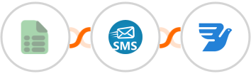 EasyCSV + sendSMS + MessageBird Integration