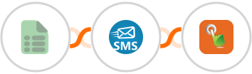EasyCSV + sendSMS + SMS Gateway Hub Integration