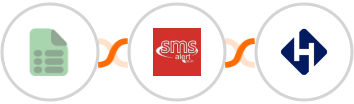 EasyCSV + SMS Alert + Helpwise Integration