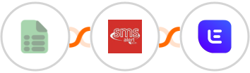 EasyCSV + SMS Alert + Lemlist Integration
