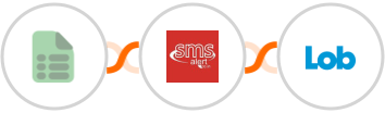EasyCSV + SMS Alert + Lob Integration