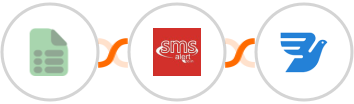 EasyCSV + SMS Alert + MessageBird Integration